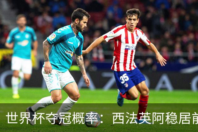 世界杯夺冠概率：西法英阿稳居前四 葡巴德第二集团